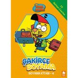 Binbir Göz Kitap Kral Şakir Şakirce Boyama Kitabı - 4