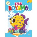 Binbir Göz Kitap Neşeli Balık Boyama