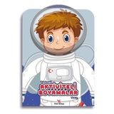 Binbir Göz Kitap Stickerli Aktivite ve Boyamalar Uzay
