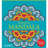 Binbir Göz Kitap Yetişkinler Için Mandala - Mavi