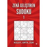 Binbir Göz Kitap Zeka Geliştiren Sudoku 1 Kolay - Orta - Zor
