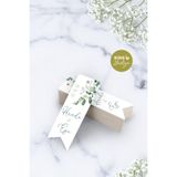 Binbir Güzel An Düğün, Kına Gecesi, Nişan Vb. Hediyelik Flama Etiket (35 ADET - 6X2 CM) - Kilitli Ip Hediyeli
