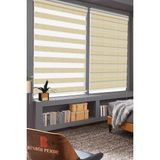Binbir Perde Kırçıllı Düz Zebra Krem 120x200 cm Stor Perde