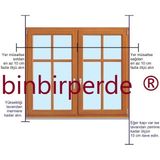 Binbir Perde Kırçıllı Düz Zebra Krem 80x300 cm Stor Perde