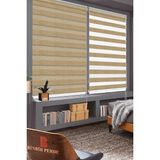 Binbir Perde Vizon Kahve Kırçıllı Düz Zebra 115x200 cm Stor Perde