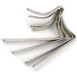 Binbir Reyon Metal Masa Örtüsü Mandalı 4 Adet RD073