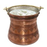 Binbir Trend Bakır Yoğurt Bakracı – Helke – Satıl- El Işçiliği ile Üretilmiş 3 Lt - 20x18x18 cm