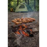 Binbirreyon Ayaklı Izgara Pratik Kamp Mangal Teli 31x19,5cm Basit Izgara AF081