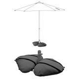 Binbirreyon Çelik Şemsiye Ayağı Ve Ayak Ağırlığı Kum Torbası Seti 60X60cm AA077