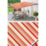 Binbirreyon Makaralı Tente Bahçe Balkon Gölgelik Duvara Montalanır 300x200cm AA097