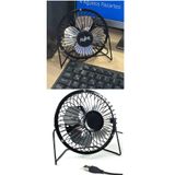 Binbirreyon Mini Metal Masa Üstü Vantilatör 360 Derece Ayarlanabilir Usb Girişli 140mm Nc027