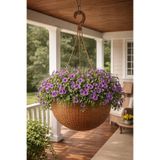 Binbirreyon Rattan Askılı Saksı 26cm Çiçek Saksısı Uzunluk:60cm AH164