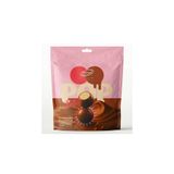 Bind Chocolate Patlayan Çikolata Şekerli Çilek Aromalı Pirinç Patlaklı Draje 150 gr