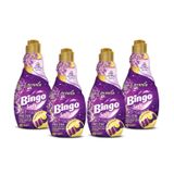 Bingo 1.44 ml Lavanta Soft Konsantre Çamaşır Yumuşatıcısı (4 adet)