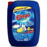 Bingo 4 lt Limon Kokusuna Sahip Bulaşık Deterjanı Elde Yıkama İçin Ekonomik Boy