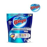 Bingo 50'li Akıllı Bulaşık Kapsül Pro Tablet Formda Etkili Temizlik Ve Parlaklık