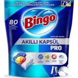 Bingo Akıllı Kapsül Pro Bulaşık Makinesi Deterjanı Tablet 80 Adet