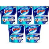Bingo Akıllı Kapsül Pro Bulaşık Makinesi Deterjanı Tableti 250 Adet Limon Kokulu (5 Paket*50)