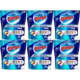 Bingo Akıllı Kapsül Pro Bulaşık Makinesi Deterjanı Tableti 300 Adet Limon Kokulu (6 Paket*50)