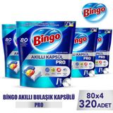 Bingo Akıllı Kapsül Pro Bulaşık Makinesi Deterjanı Tableti 320 Adet - 320' li