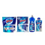 Bingo Akıllı Kapsül Pro Bulaşık Makinesi Deterjanı Tableti 80'li+Makine Temizleyici 250 ml+Tuz 1,5 K