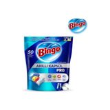 Bingo Akıllı Kapsül Pro Bulaşık Makinesi Tableti, 50'li, 4 Adet Set