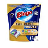 Bingo Akıllı Kapsül Pro Max Bulaşık Makinası Tablet 40'Lı 548 G (7'Li Paket)