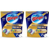 Bingo Akıllı Kapsül Pro Max Bulaşık Makinesi Deterjanı 2 x 40 Tablet