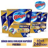 Bingo Akıllı Kapsül Pro Max Bulaşık Makinesi Deterjanı Tableti 240 Adet - 240' lı