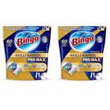 Bingo Akıllı Kapsül Pro Max Bulaşık Makinesi Deterjanı Tableti 60'lı 2li paket