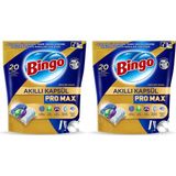 Bingo Akıllı Kapsül Pro Max Bulaşık Makinesi Tableti 40 Kapsül Derinlemesine Temizlik Sağlayan