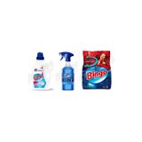 Bingo Amber Sıvı Det. 1755 mL + Kireç Çözücü 900 ml + Renkliler 4kg 3'lü Set