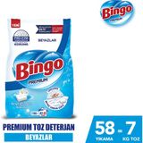 Bingo Bingo premium Toz Çamaşır Deterjanı 7 kg Beyaz
