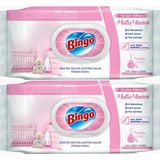 Bingo Clean Yüzey Temizlik Havlusu 96 Yaprak Sevilen Kokular Mutlu Yuvam (2 Li Set) 192 Yaprak - Beyaz