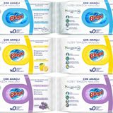 Bingo Clean Yüzey Temizlik Havlusu (Karma 6 Lı Set) (Beyaz Sabun/Limon Kokulu/Lavanta Kokulu)