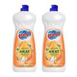 Bingo Elde Bulaşık Deterjanı Mandalina 1500 Ml x 2 Adet