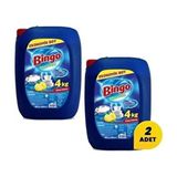 Bingo Elde Sıvı Bulaşık Deterjanı 8 kg (4 Kg*2 Adet) Limon Kokusuyla Derin Temizlik - 1 lt