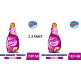 Bingo Konsantre Çamaşır Yumuşatıcısı Begonvil 1440 ml x 2 Adet - 1,44 lt