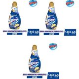 Bingo Konsantre Çamaşır Yumuşatıcısı Lilyum 1440 ml x 3 Adet - 1,44 lt