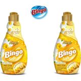 Bingo Konsantre Çamaşır Yumuşatıcısı Nergis 1440 ml x 2 Adet - 1,4 lt