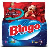 Bingo Matik 1.5 kg Renkliler 10 Yıkama Toz Çamaşır Deterjanı