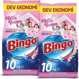 Bingo Matik 10 kg Mutlu Yuvam Toz Çamaşır Deterjanı Ekonomi Paketi 60 Yıkama Beyazlar ve Renkliler İçin