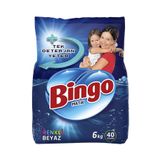 Bingo Matik Renkli - Beyaz 6 kg Toz Çamaşır Deterjanı