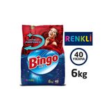Bingo Matik Renkli Lovely Parfümlü Renkliler için 6 kg Toz Çamaşır Deterjanı