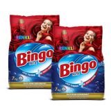 Bingo Matik Toz Çamaşır Deterjanı 7 kg Renkli 2'li