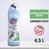 Bingo Oksijen Çamaşır Suyu 750 ml Derinlemesine Hijyen Ekonomi Paketi 6'lı - 4,5 kg