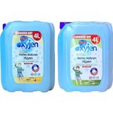 Bingo Oksijenli Çamaşır Suyu 4 Lt Çam ve Limon 2 Li