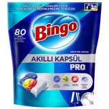 Bingo Pro Akıllı Kapsül Bulaşık Makinesi Deterjanı Tableti 80'li - (2 Adet)