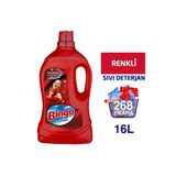 Bingo Renkli Sıvı Bakım Çamaşır Deterjanı 4 lt x 4 Adet