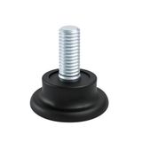 Bingo Rotil Ayak Ayakları M8 Civatalı 8 Mm Siyah Profil Ayağı 2.5 Cm